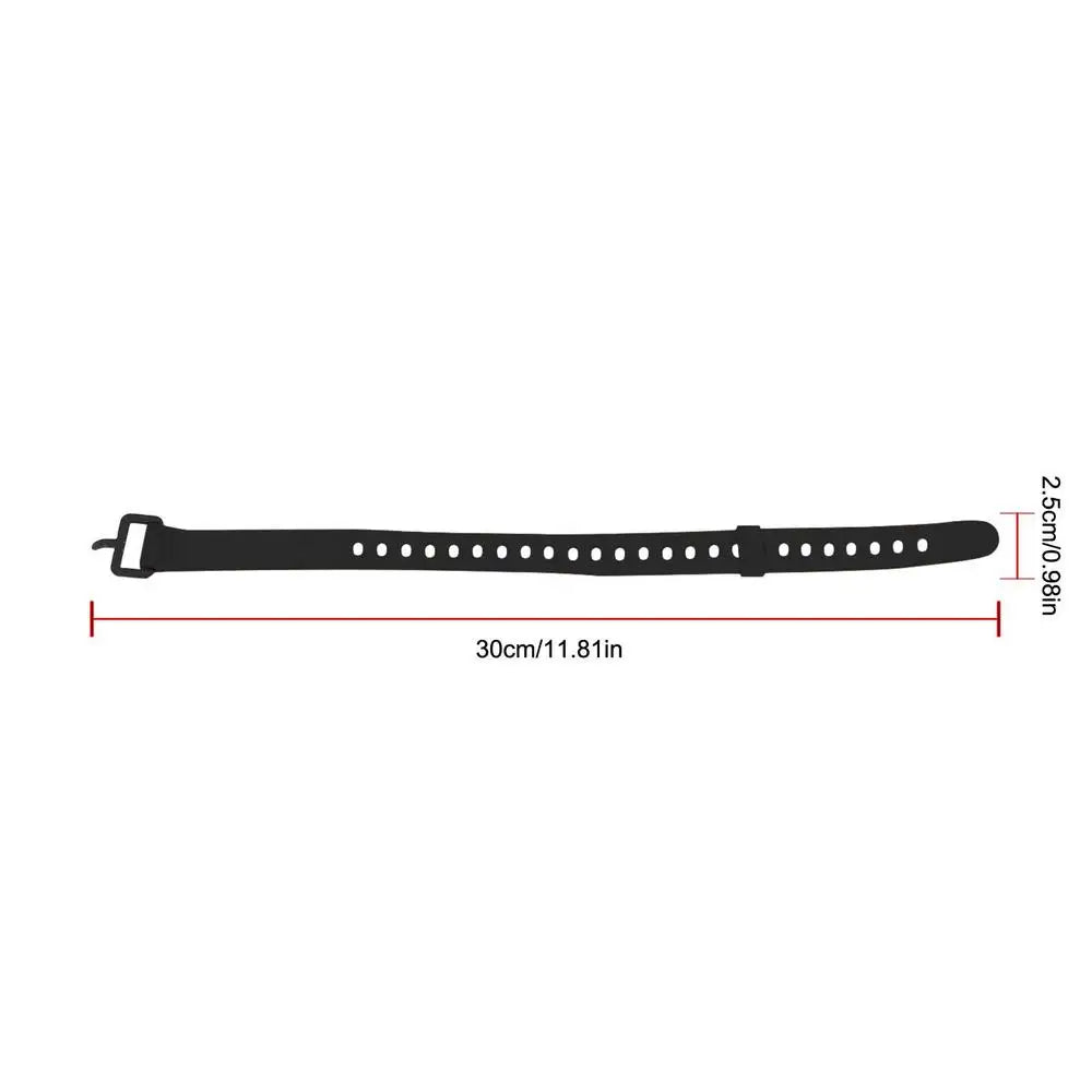 Rubber Utility Strap with Buckle | Cargo Tie-Down Camping Strap Cargo Tie-Down Strap Peaceful Pleasures Health and Wellness Black short