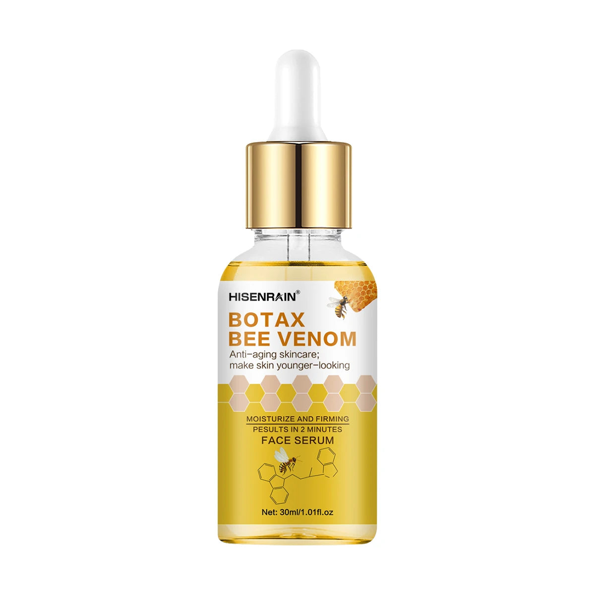 HISENRAIN Botax Anti-Aging Serum Fast Absorption, Lift & Firm Skin, Reduce Wrinkles Advanced Formula. Peaceful Pleasures Health and Wellness 30ml