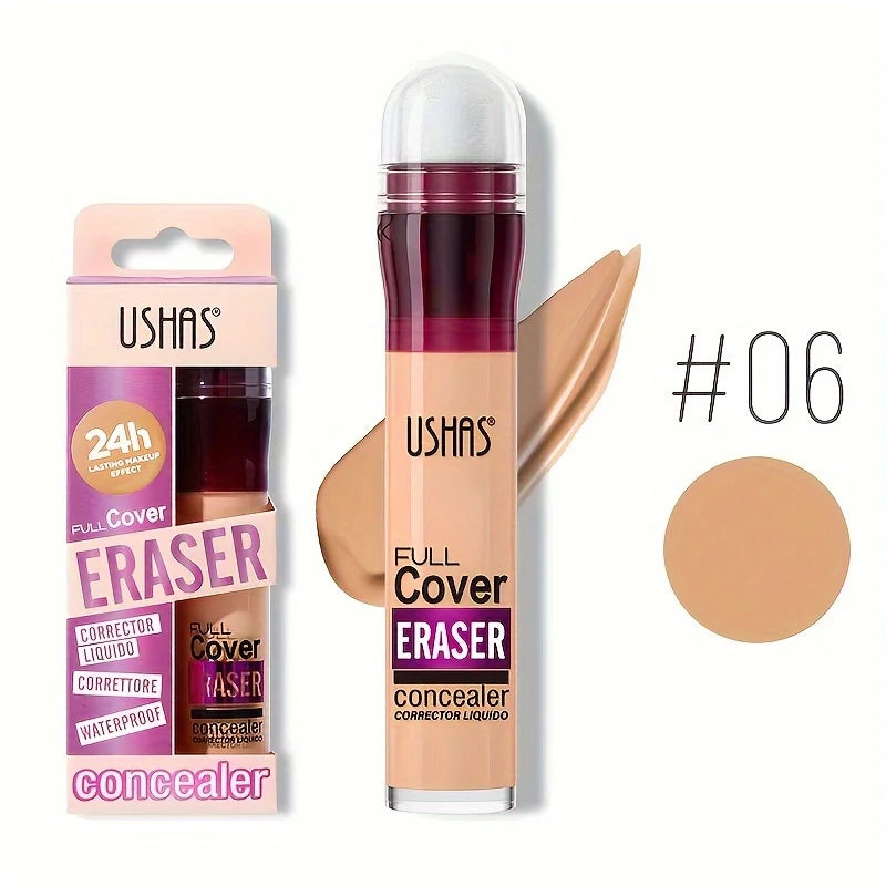 USHAS Sponge Tip Liquid Concealer – Long-Lasting, All Skin Types