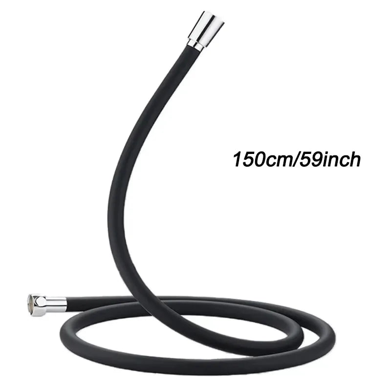 Silicone Flexible Shower Hose Anti-Tangle 1.5M 2M 3M High Pressure