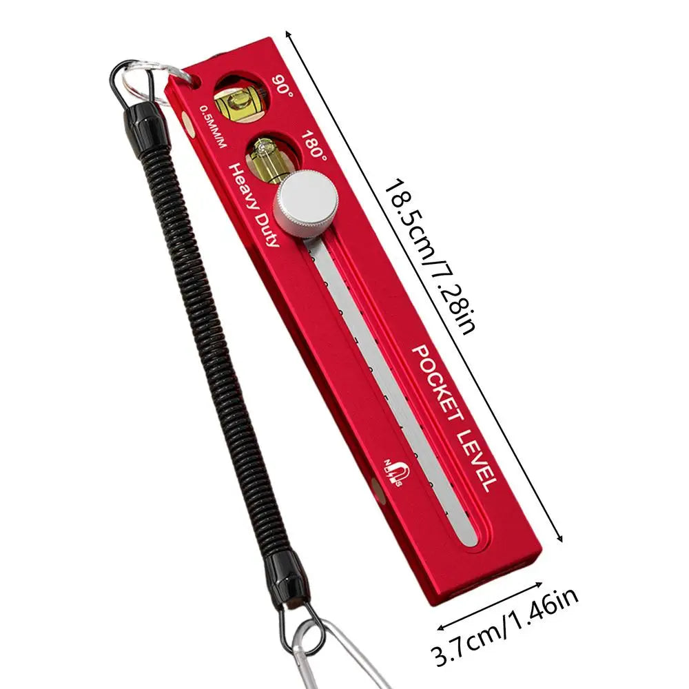 Aluminum Precision Woodworking Ruler | Inch & Metric T-Track