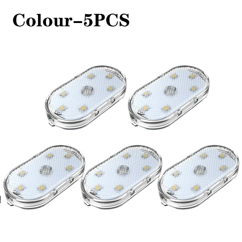RGB LED Touch Car Roof Ambient Light | USB Rechargeable Wireless