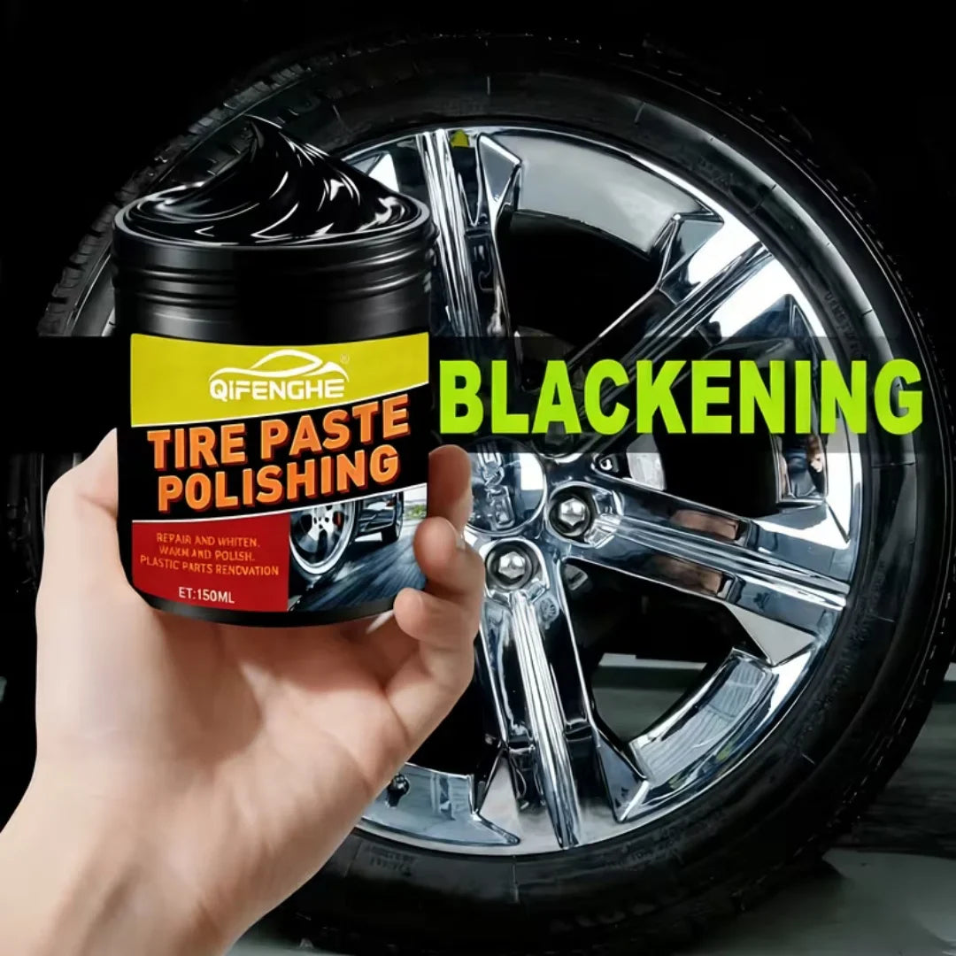 150ml Tire Blackening Paste – Tire Shine & Plastic Restorer