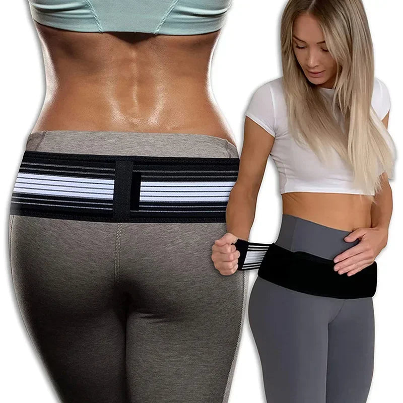 120cm 130cm Sacroiliac SI Joint Hip Belt Lower Back Support-Hip Braces for Hip Pain Pelvic Support Belt Sciatica Ease Protect Peaceful Pleasures Health and Wellness