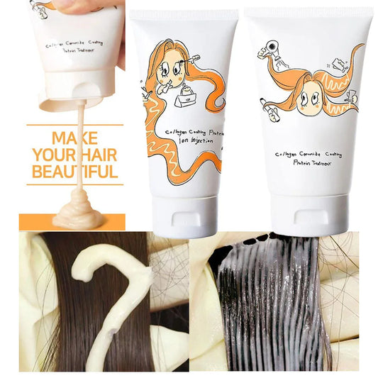 Collagen & Keratin Hair Mask – Smoothing Conditioner Treatment Keratin Hair Mask Oasis Select