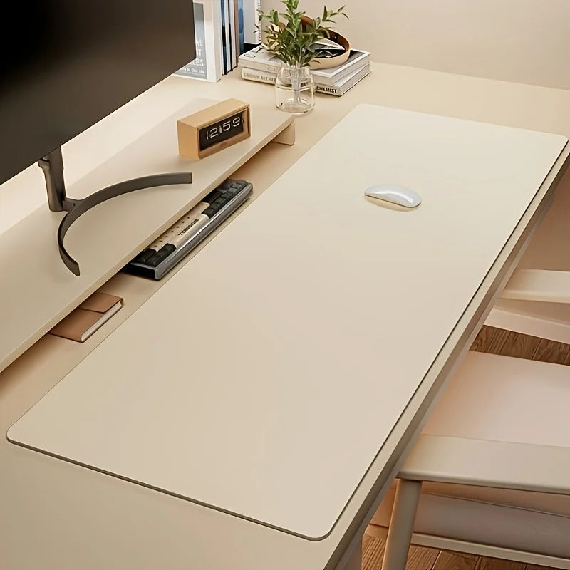 Large PU Leather Desk Pad – Non-Slip Waterproof Mouse Mat