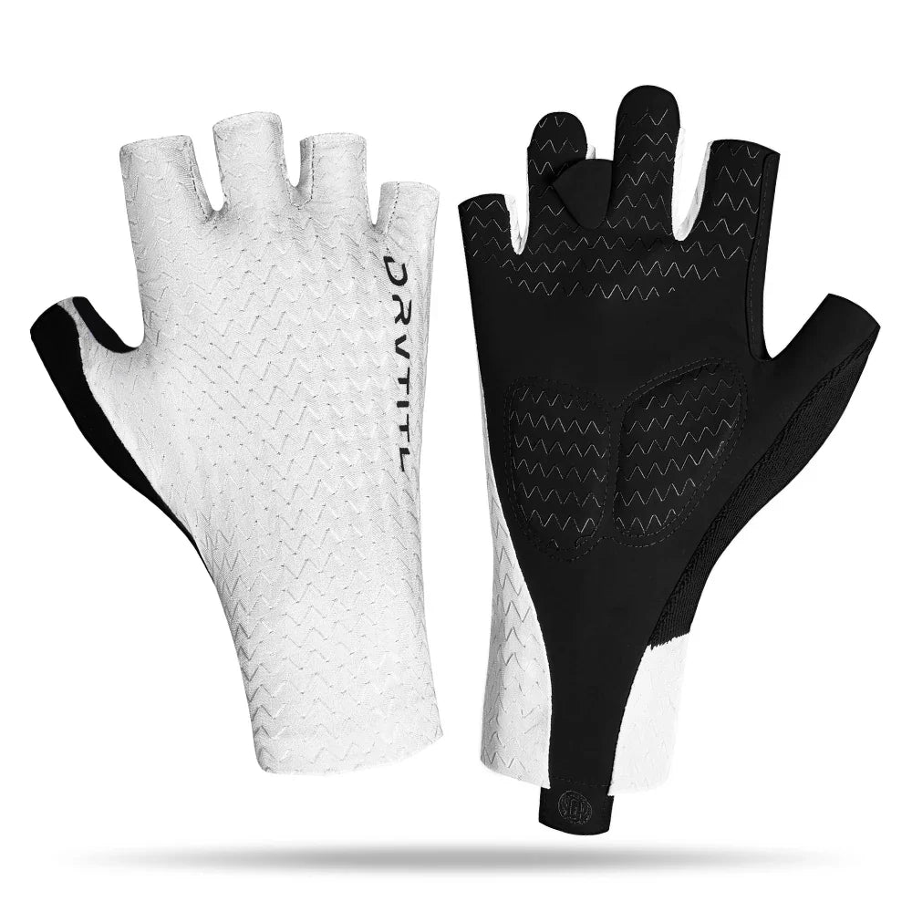 Men's Half Finger Cycling Gloves – Anti-Slip & Breathable