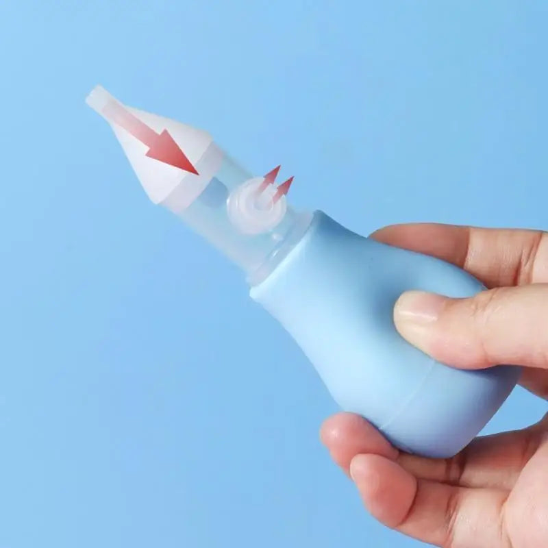 Baby Nasal Aspirator – Soft Silicone Backflow-Proof Nose Sucker