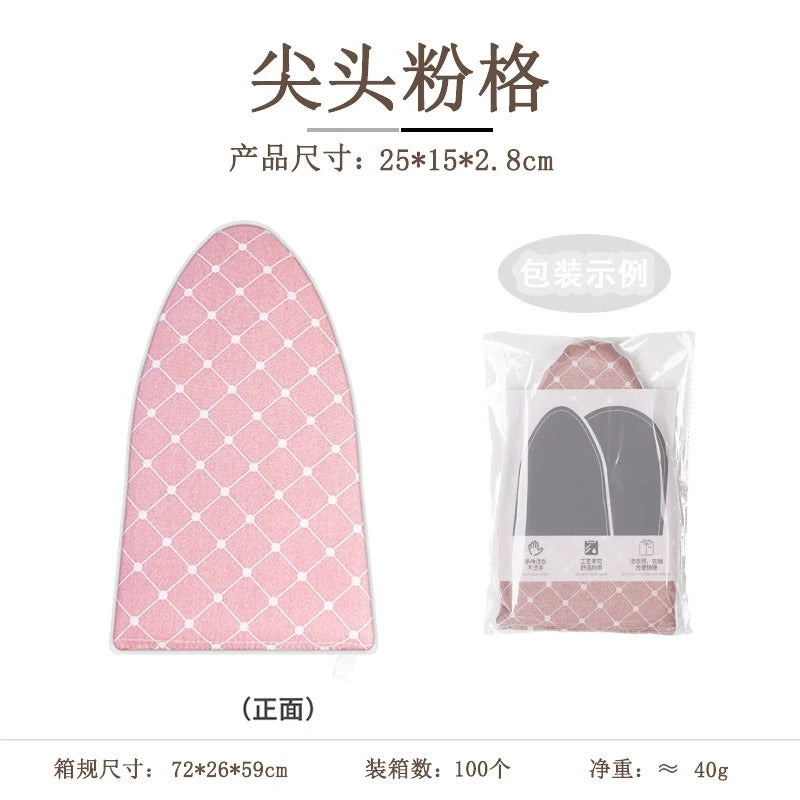 Portable Ironing Board Pad with Anti-Scald Mesh Glove | Steamer Portable Ironing Pad Peaceful Pleasures Health and Wellness Point Pink
