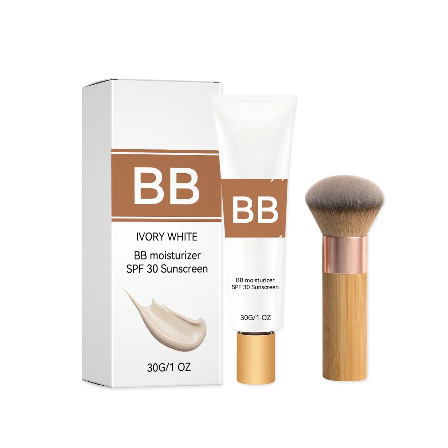 SPF30 BB Cream – Moisturizing, Concealing & Waterproof, 30g