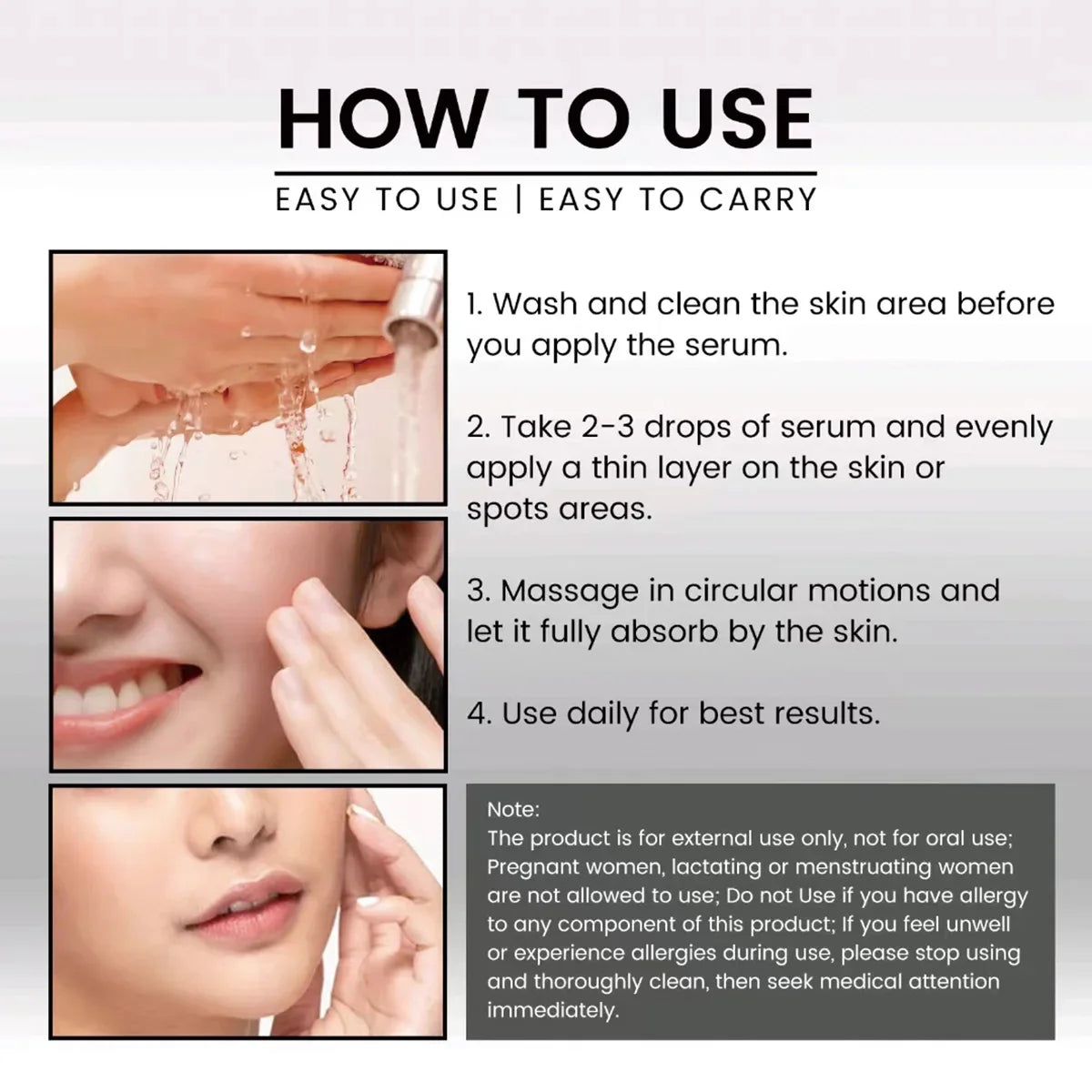 Pure Vitamin E & Avocado Oil – Cold Pressed Face Body Serum