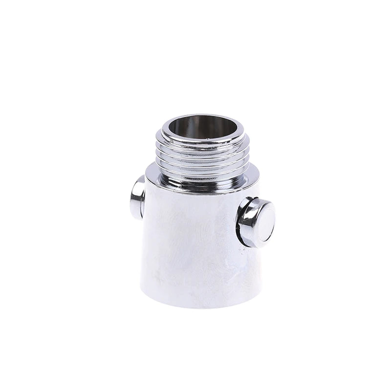 ABS Shower Head Control Switch Flow Water Stop Valve One-Button Pause Water Controller Flow Regulator Bathroom Accessories Peaceful Pleasures Health and Wellness Silver