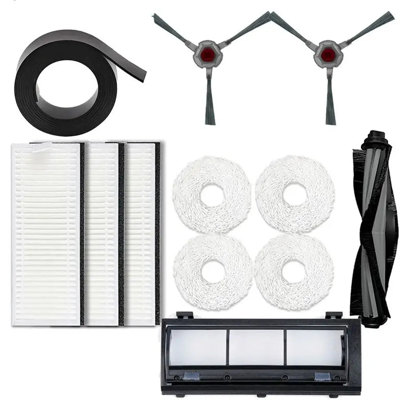 A36T-2Set For Yeedi Mop Self-Cleaning Robot Replacement Side Brushes Main Brush Filter Dust Box Mop Cleaning Pad Accessories Peaceful Pleasures Health and Wellness Default Title