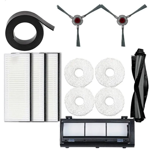 A36T-2Set For Yeedi Mop Self-Cleaning Robot Replacement Side Brushes Main Brush Filter Dust Box Mop Cleaning Pad Accessories Peaceful Pleasures Health and Wellness Default Title