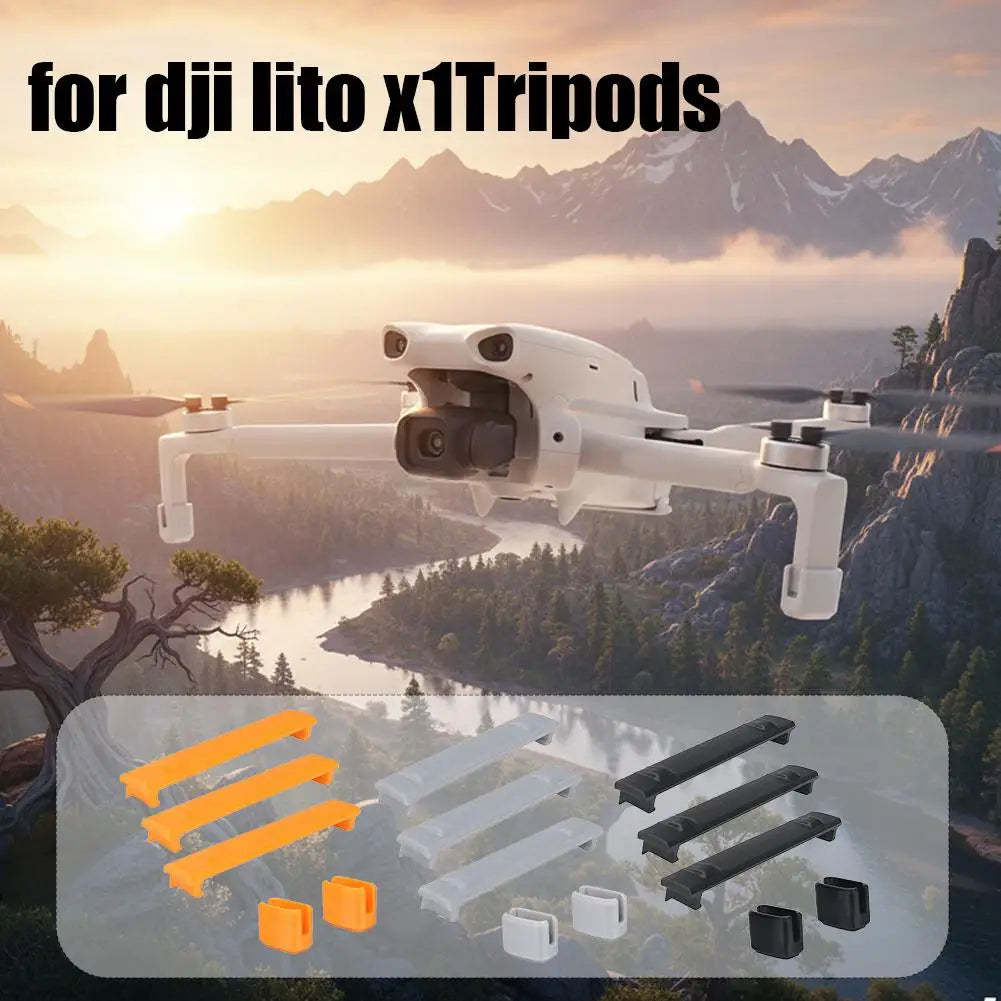 DJI Lito 1 / X1 Landing Gear Leg Extenders | Scratch Guard