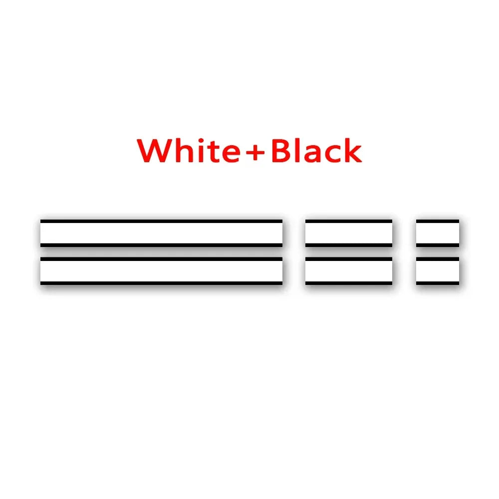 MINI Cooper Hood Trunk Vinyl Stripe Decal | Matte & Glossy Black