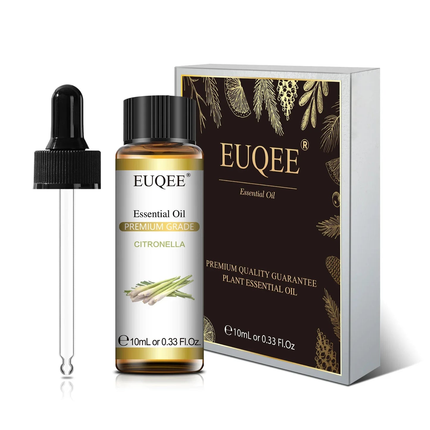 EUQEE Aromatherapy Essential Oils – Lavender, Eucalyptus & More