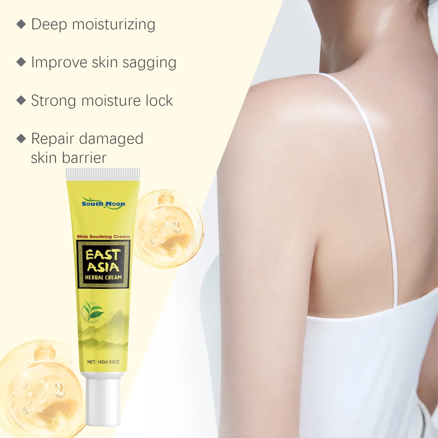Tea Tree & Centella Asiatica Herbal Cream for Dry Skin