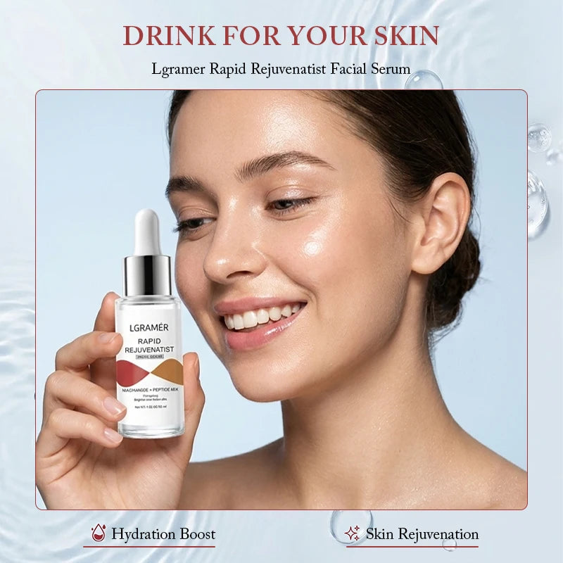 30ml/50ml Niacinamide Peptide Facial Serum, Anti-Aging Brightening Essence for Even and Whitening Skin Tone Peaceful Pleasures Health and Wellness