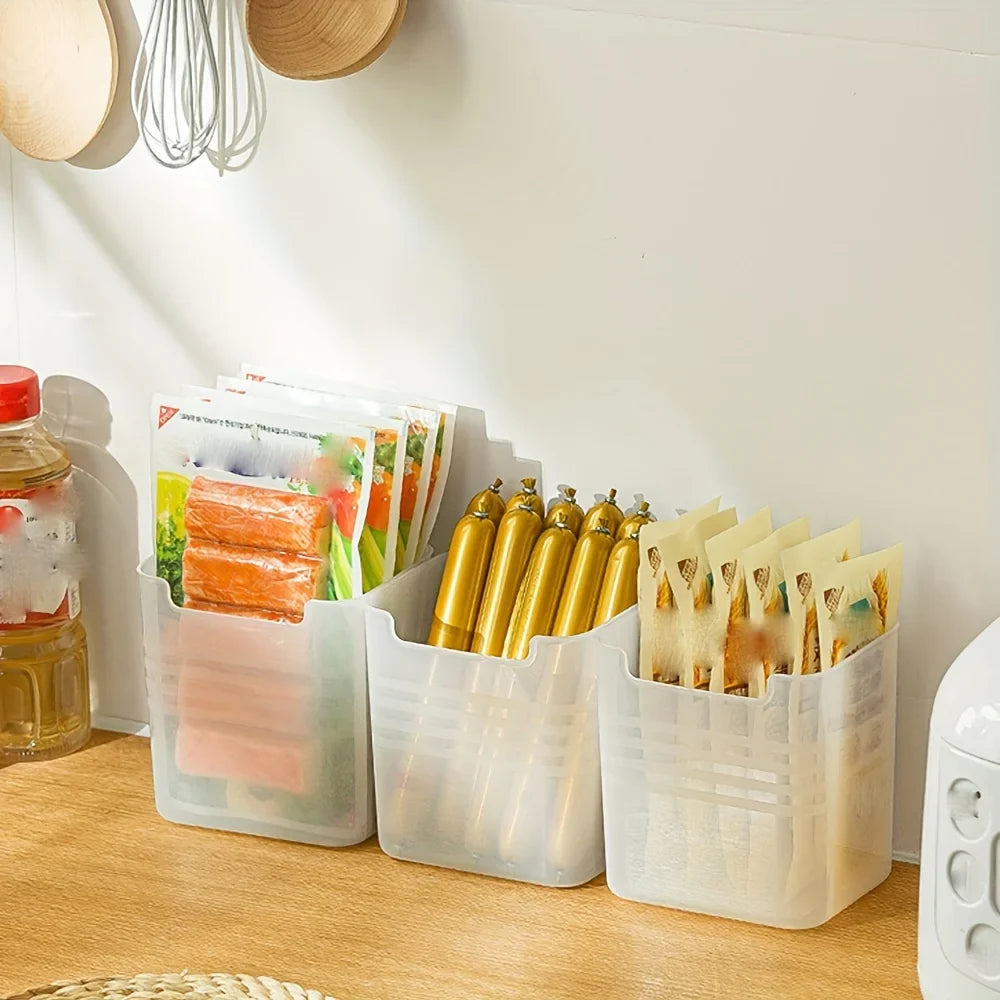 5-Piece Fridge Side Door Organizer Storage Bins | Kitchen
