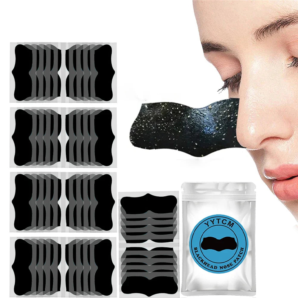 Bamboo Charcoal Nose Strips – Deep Cleansing Pore Strips