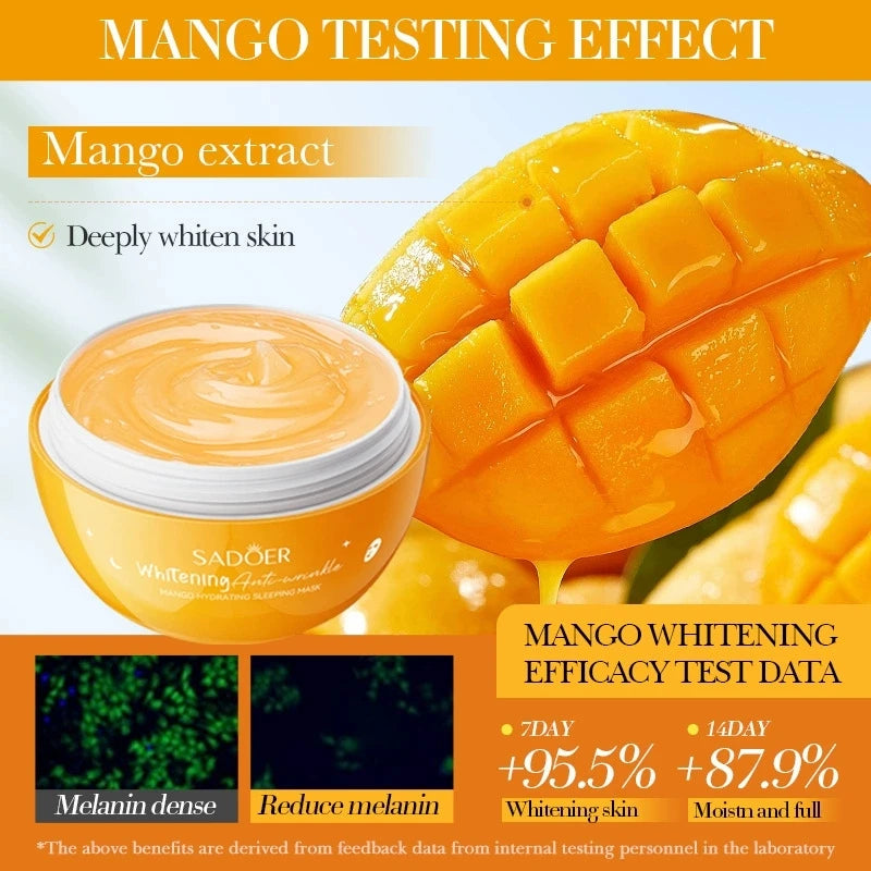 SADOER Fruit Sleeping Face Mask – Moisturizing & Anti-Aging