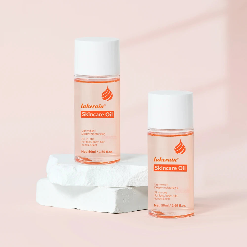 Bio Skincare Body Oil Face Body Moisturizer Vitamin A Vitamin E Exfoliate skin Improve Hair Health Fade Scars Exfoliate skin car Peaceful Pleasures Health and Wellness 2pcs