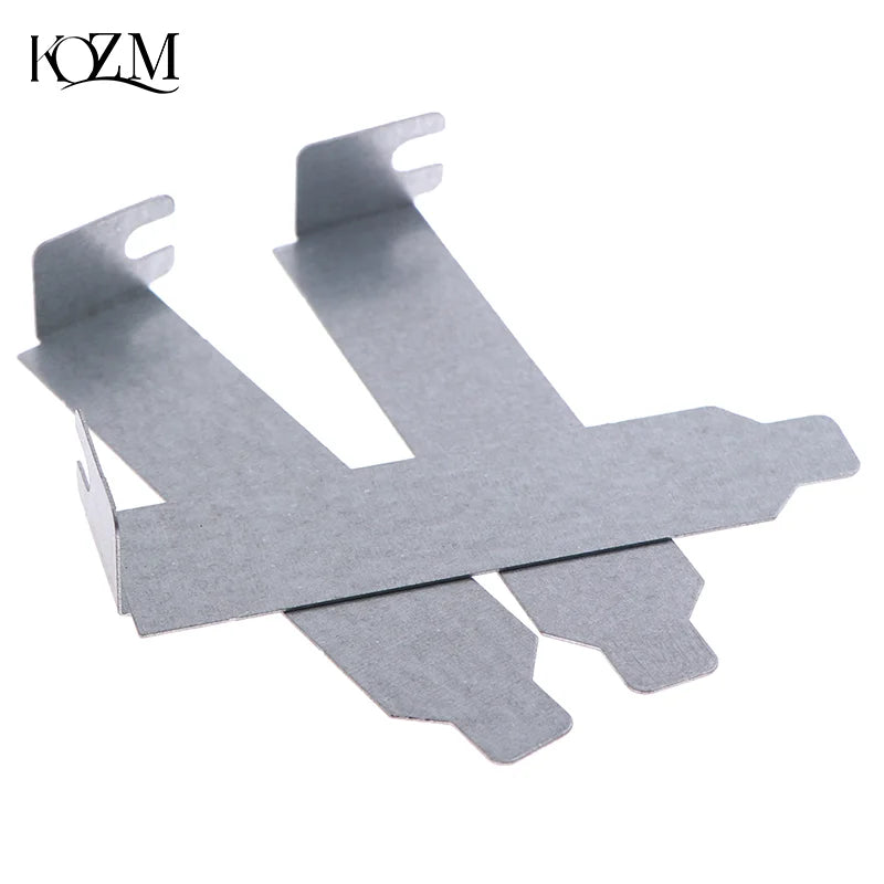 5-Pack PCI Slot Covers – Silver Metal PC Case Blanking Plates