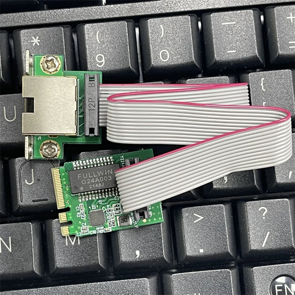 M.2 A+E KEY 2.5G Ethernet LAN Card – Gigabit Network Adapter Peaceful Pleasures Health and Wellness