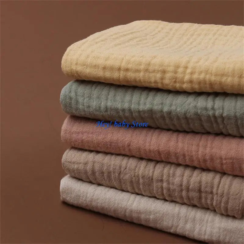 Soft Muslin Baby Washcloths for Newborns – 6-Pack Cotton