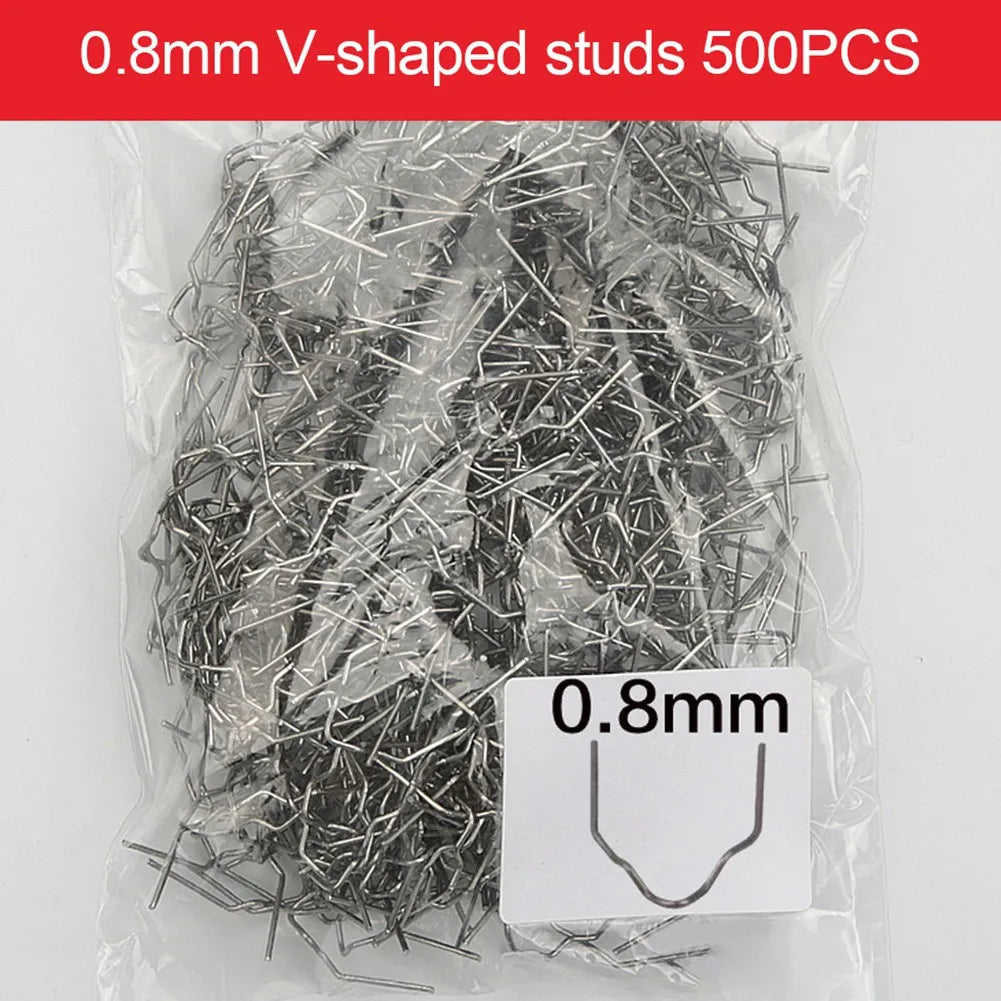 Automotive Plastic Repair Welding Nail Standard Pre Cut Wave Staples