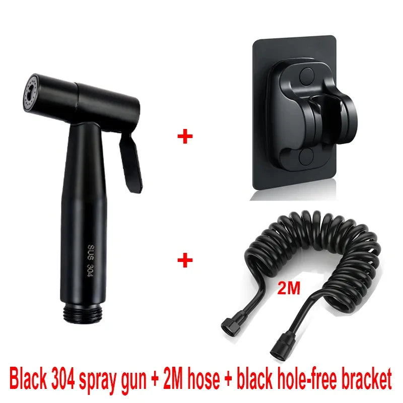 Handheld Bidet Sprayer Stainless Steel | Toilet Spray Head