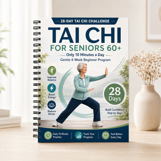 28-Day Tai Chi Seniors 60+ Gentle 10-Minute Daily Beginner Program Peaceful Pleasures Health and Wellness