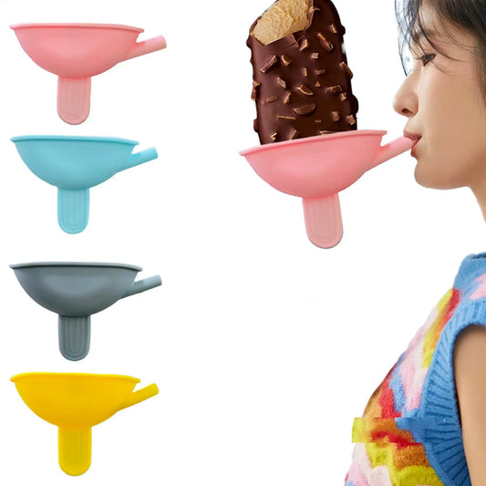 Kids No-Drip Silicone Ice Cream Holder | Ice Pop Tray Ice Cream Holder Oasis Select