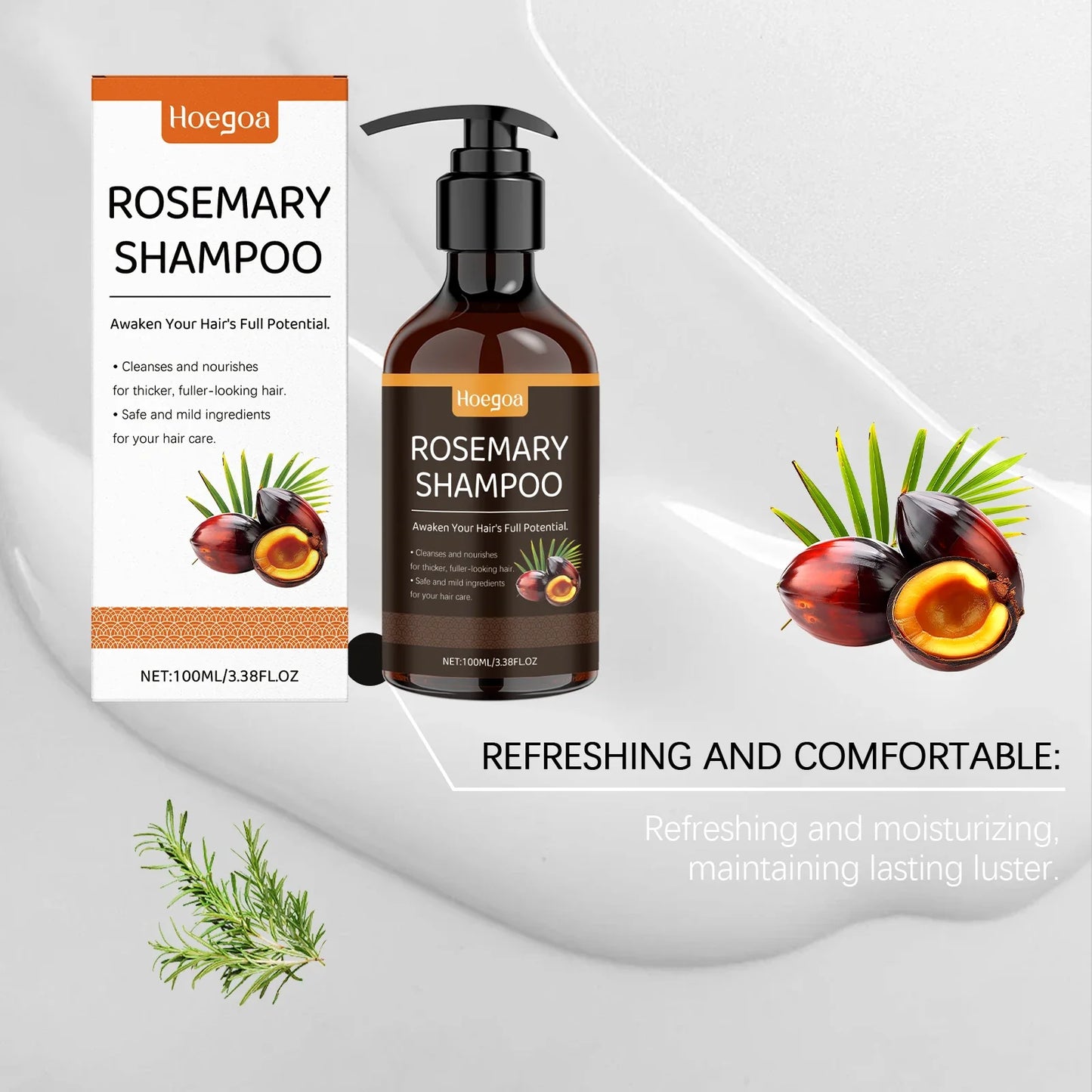 HOEGOA Batana Oil Shampoo – Strengthen, Nourish & Anti-Dandruff