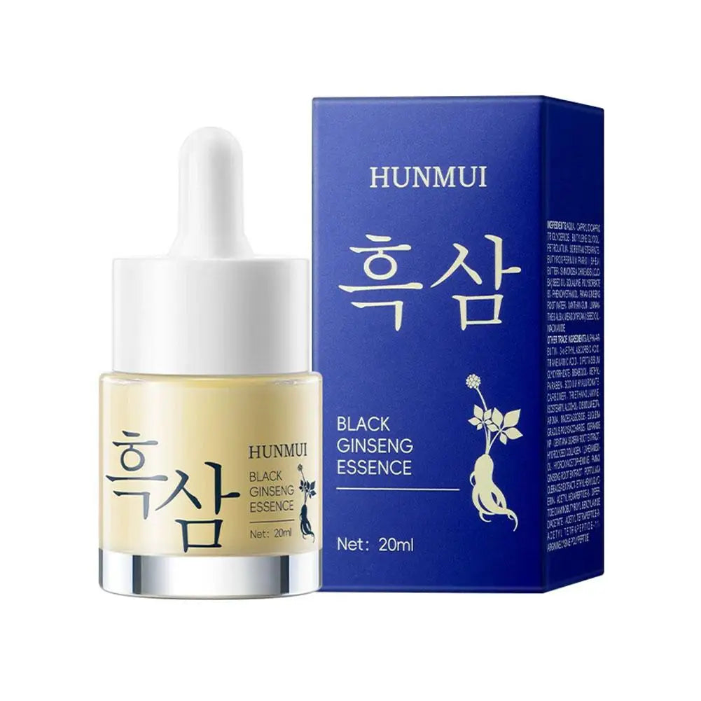 Black Ginseng Essence Natural Collagen Rejuvenation Moisturizing Facial Serum Skin Care Makeup 1pcs Peaceful Pleasures Health and Wellness 1pcs