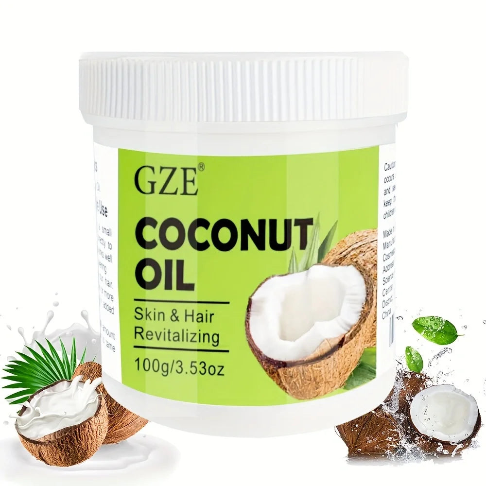 GZE Cold Pressed Virgin Coconut Oil – Skin, Hair & Nail Care