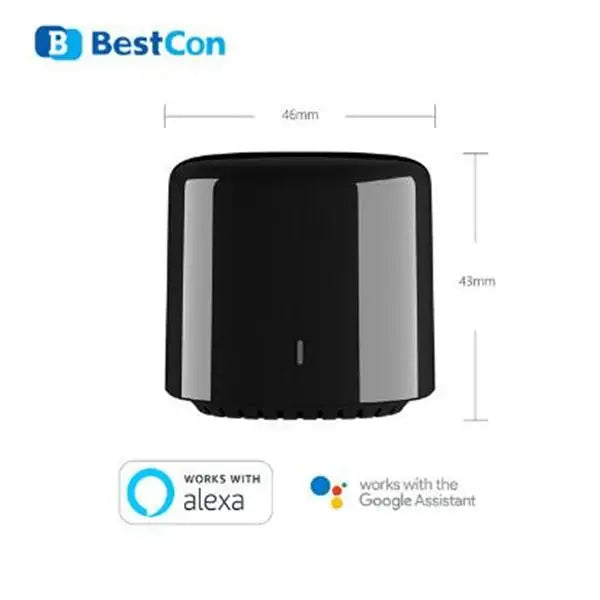 Broadlink Rm4c Mini WIFI IR RM4 BestCon Smart Home Universal Remote for Air Conditioner TV Voice Control by Alexa Google Home Peaceful Pleasures Health and Wellness RM4C Mini 1Pcs China Mainland