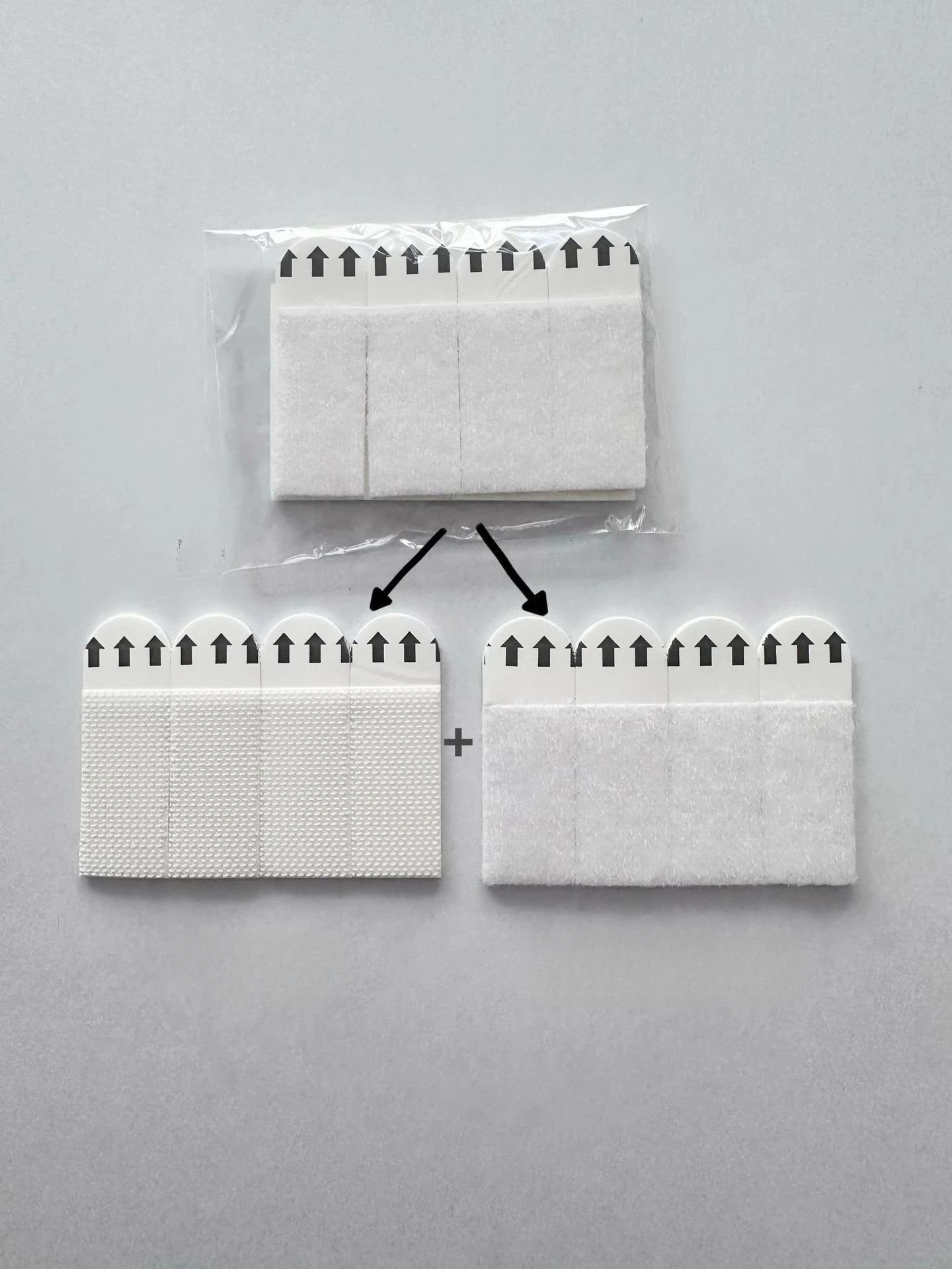 Strong Hanging Picture Frame Removable Magic Tape Easy Pull Adhesive Hook Self-Adhesive No Trace Magic Decorative Picture Double Peaceful Pleasures Health and Wellness 1set 12pcs