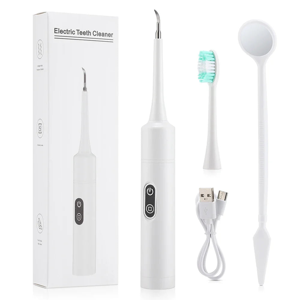 Electric Sonic Teeth Cleaner 6-Mode Tartar Remover & Whitener