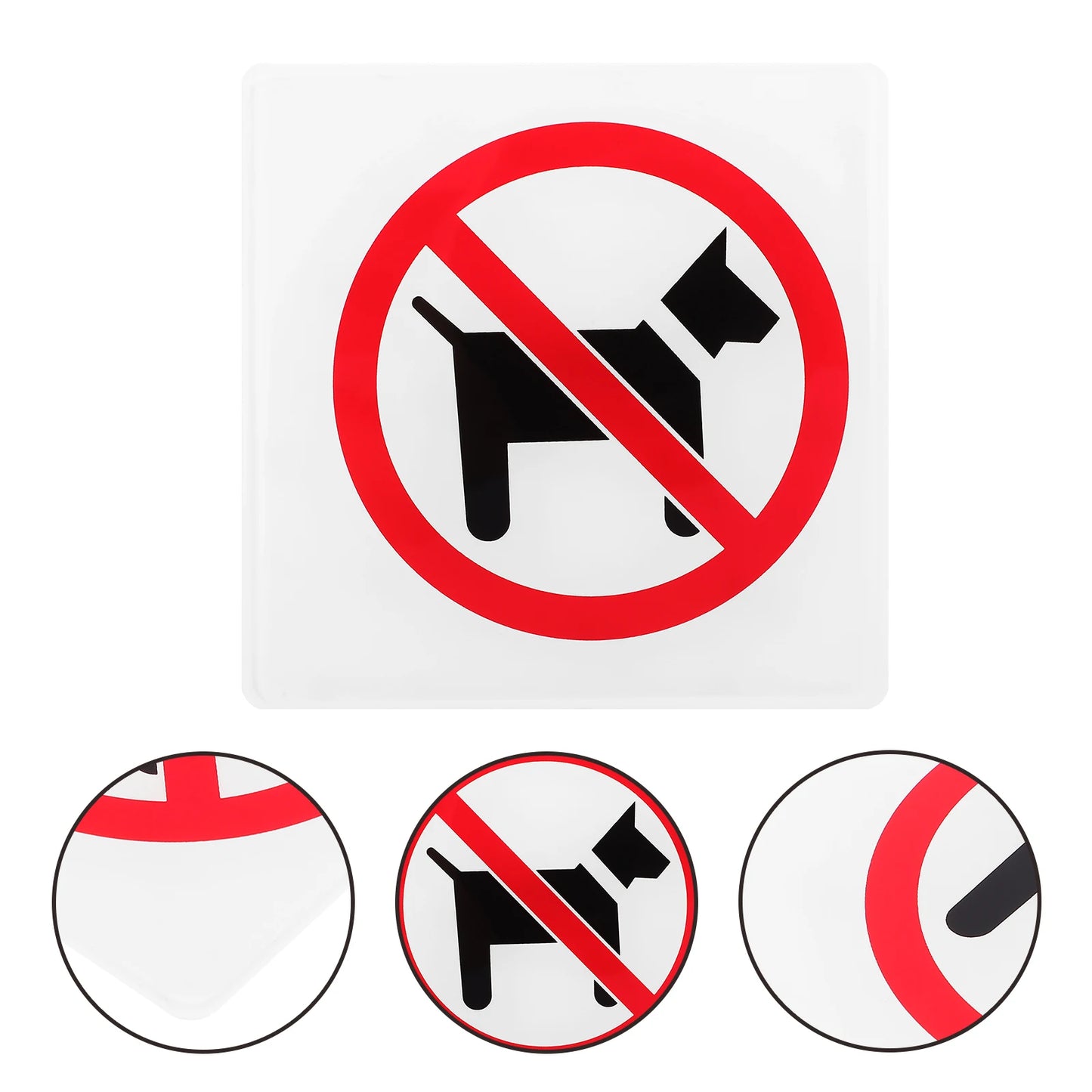 No Pet Allowed Sign Inside Sign Door Marker Store Entrance Business Supermarket Restaurant Office Notice Sign Peaceful Pleasures Health and Wellness