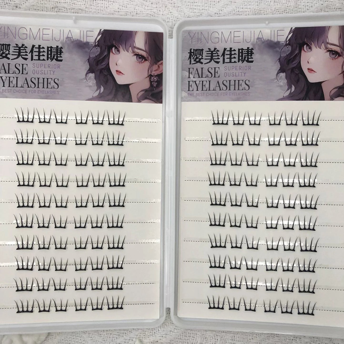 DIY Cluster Lash Extensions 9–12mm | Wispy False Eyelashes