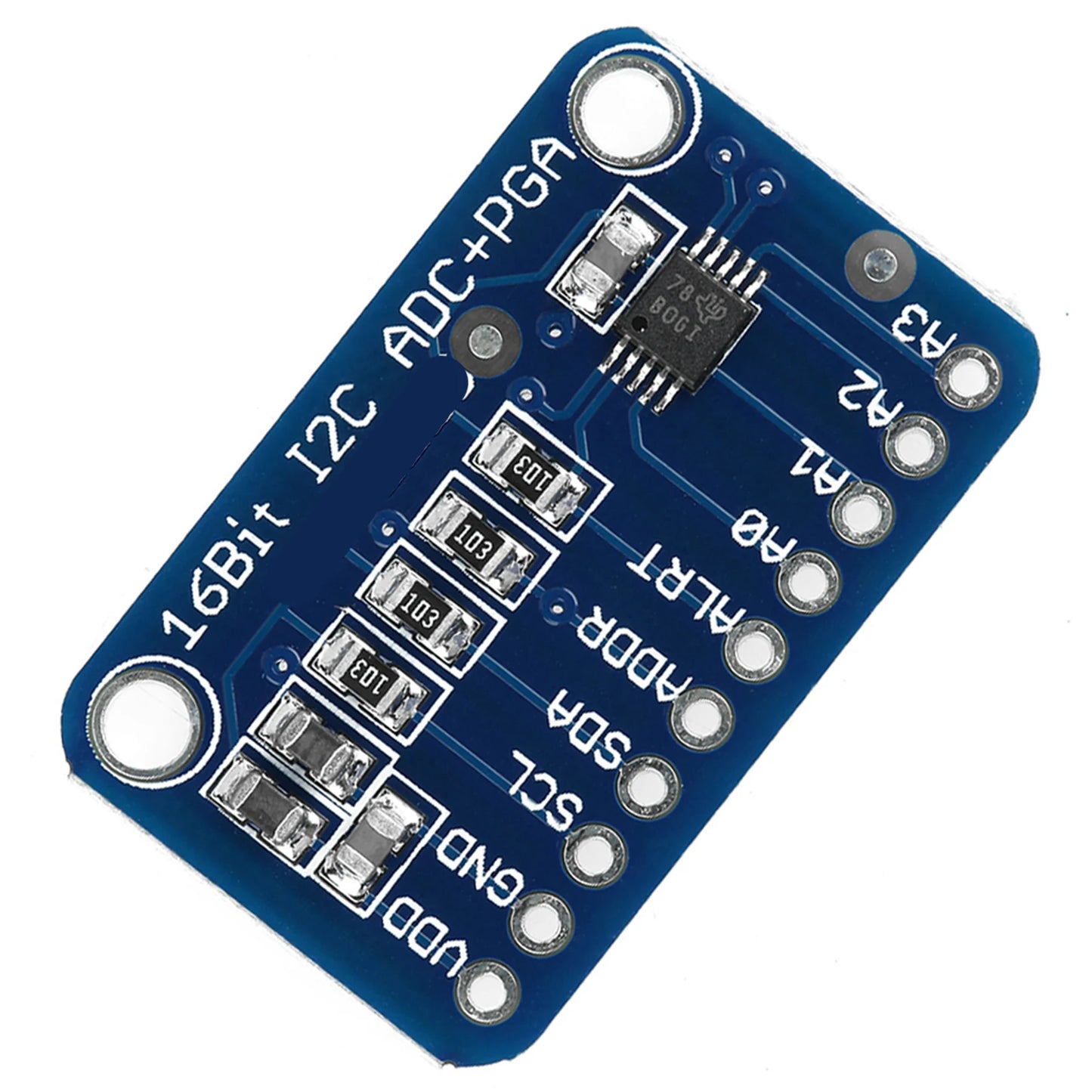 Analog to Digital Converter 16‑Bit I2C Development Board Analog to Digital Converter Module Peaceful Pleasures Health and Wellness