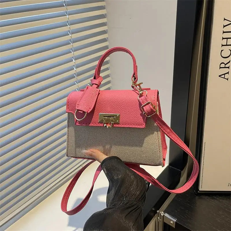 Women's PU Leather Crossbody Shoulder Tote Bag | Stylish Purse