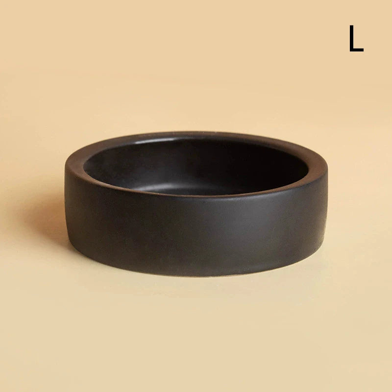 Ceramic Reptile Feeder Bowl – Anti-Escape Dish for Geckos & More