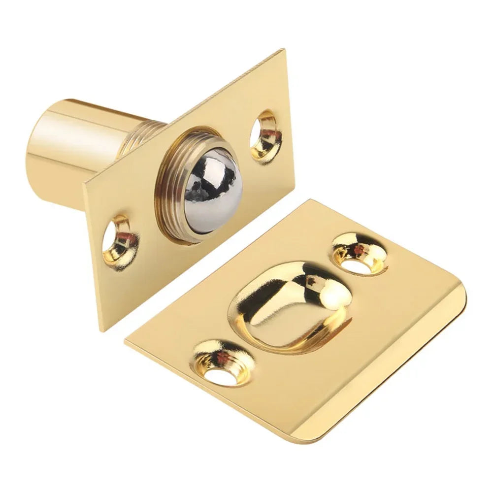Spring Ball Catch Latch – Copper & Steel Cabinet Door Lock