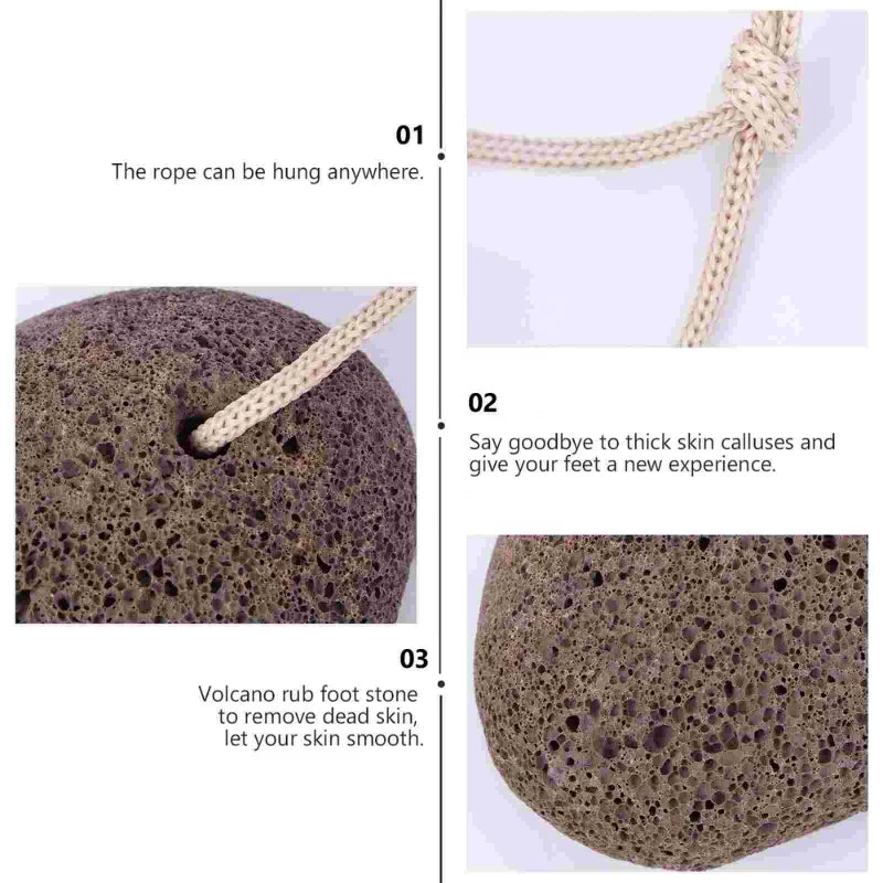 Natural Lava Pumice Stone Callus Remover for Feet Heels and Palm Clean Scruber Hard Skin Callus Remover Scrub Pumice Tool Peaceful Pleasures Health and Wellness