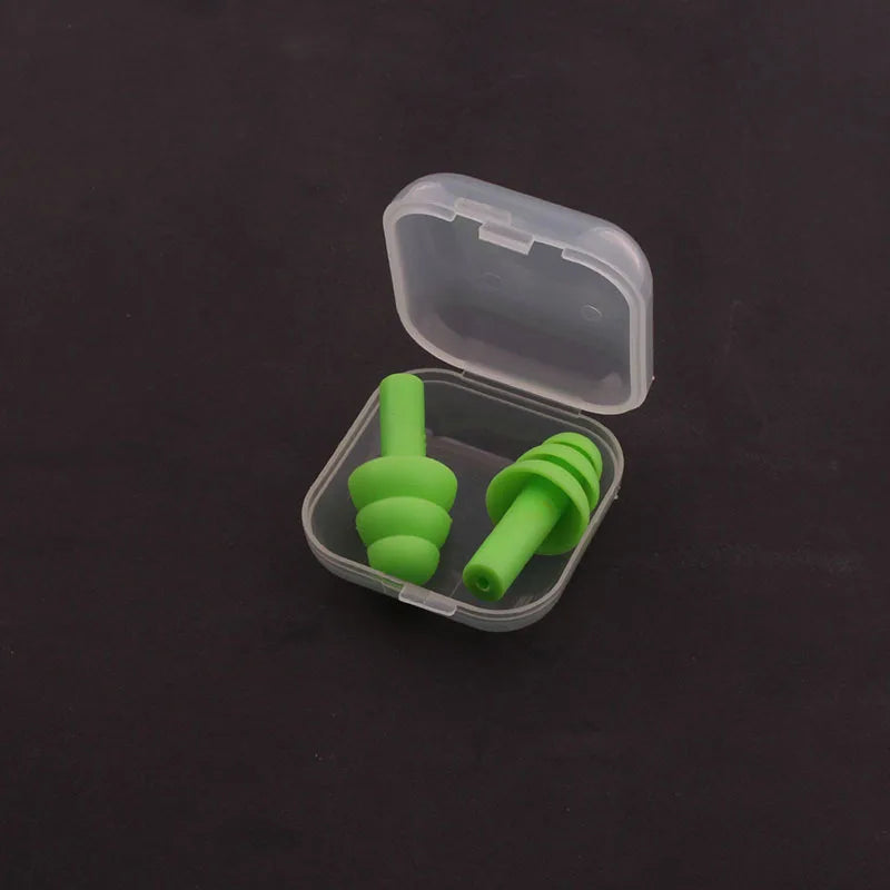 Waterproof Silicone Noise Cancelling Earplugs – 10 Pack