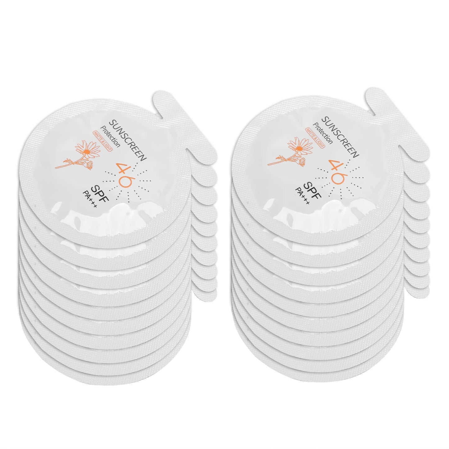 3ml Sunscreen Travel Moisturizing SPF46 Protection Peaceful Pleasures Health and Wellness 20 Bags