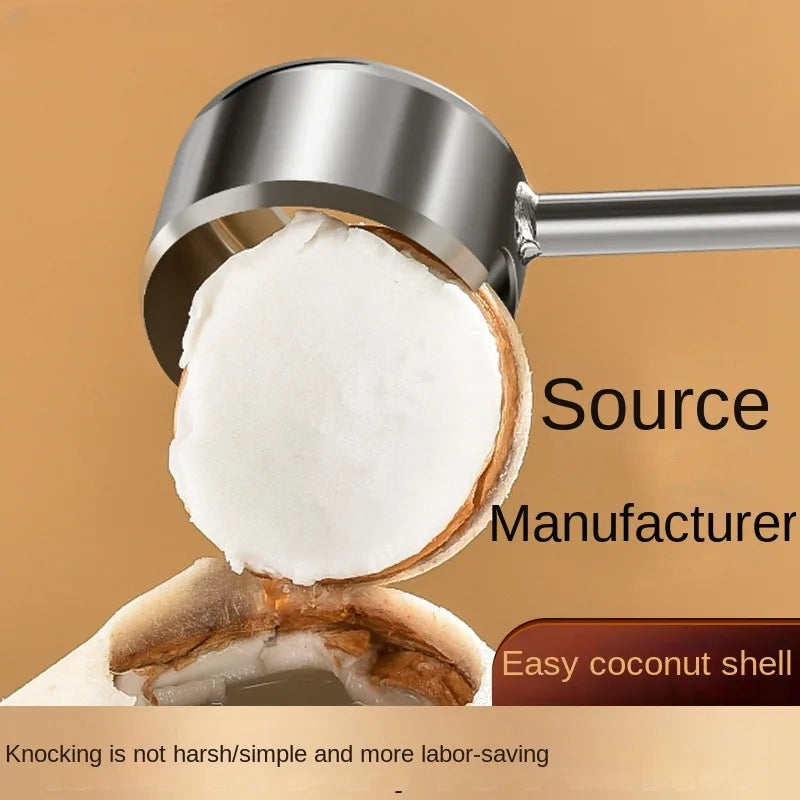 Manual Coconut Opener Tool | Stainless Steel Hole Punch Knife